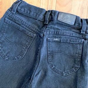lee// vintage black girls jeans